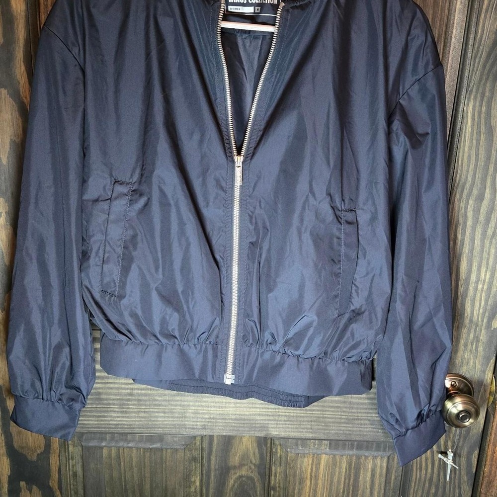 Red Bull navy blue bomber jacket